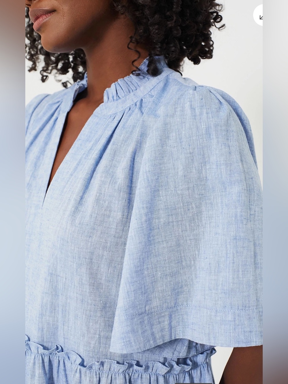 NWT Tuckernuck Chambray Crawford Dress XL - Picture 5 of 9